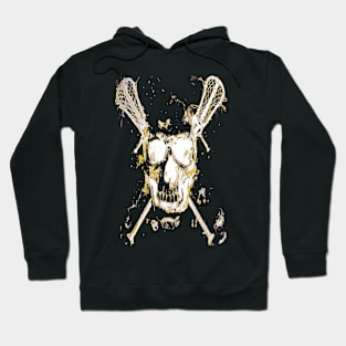 LAX Skull, Lacrosse, Sport, Skeleton Hoodie